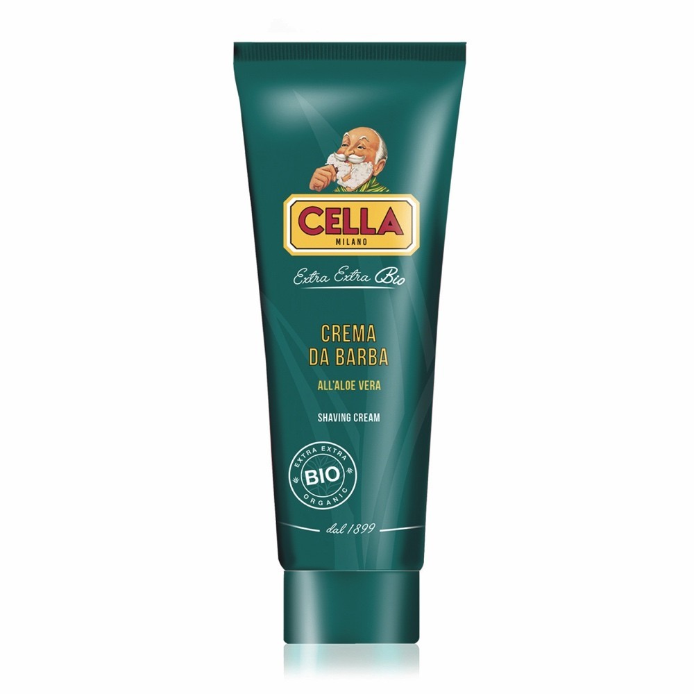 Cella Crema da Barba Aloe Bio tubo 150ml Cella Crema da Barba Aloe Bio tubo 150ml